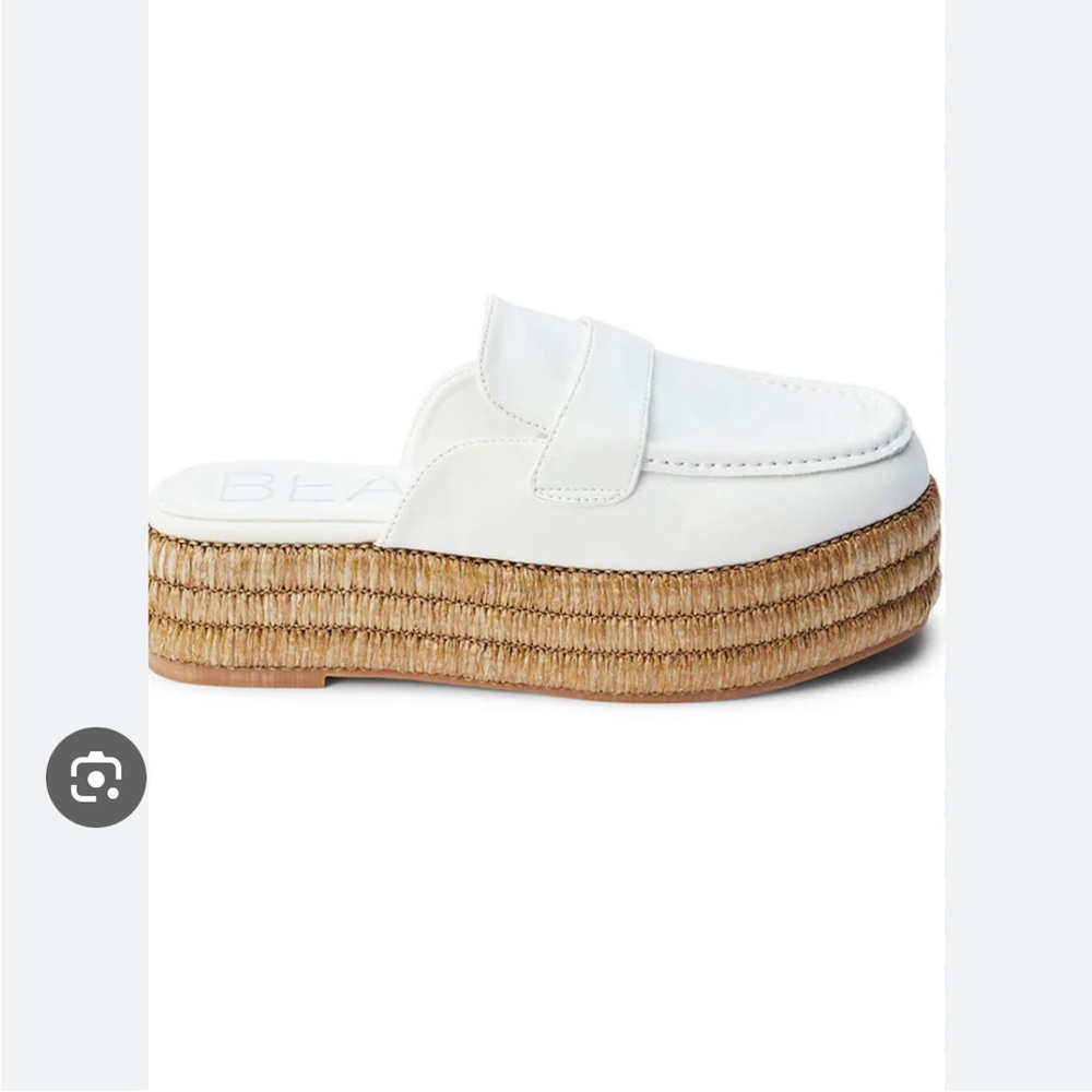 Completely sold out Matisse Wren Bone Platform Mule size: 8